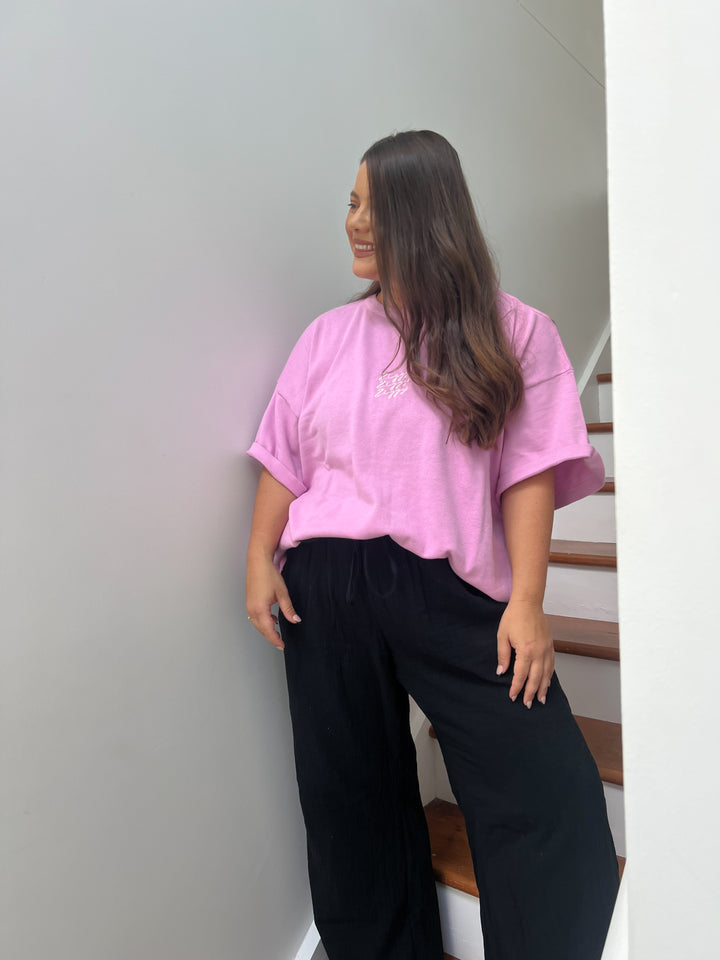 SIGNATURE TEE LILA (WOMEN'S)