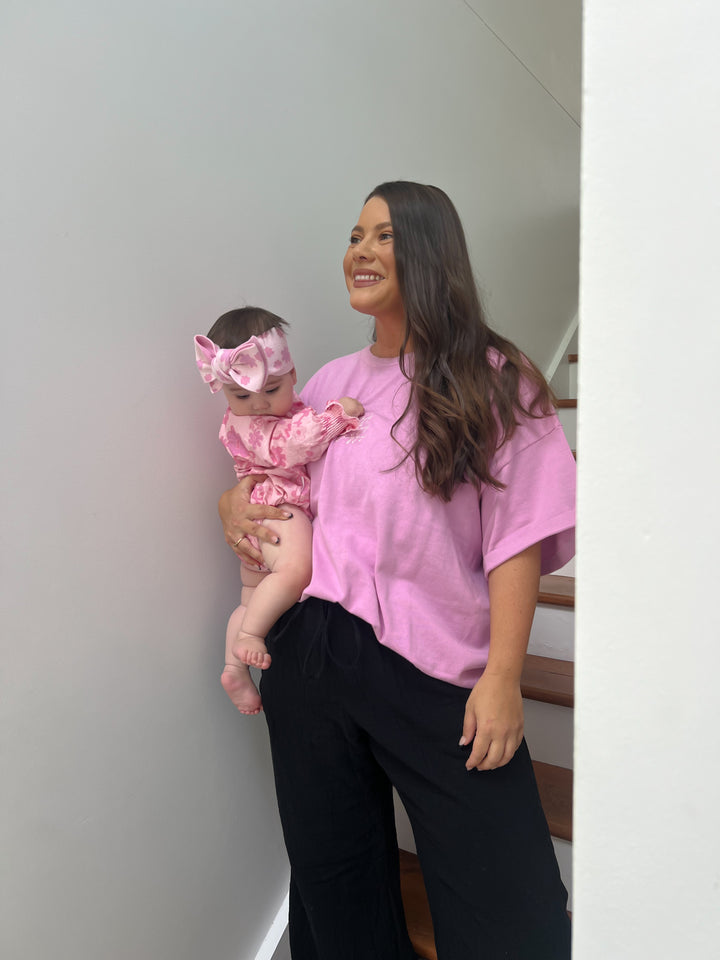 SIGNATURE TEE LILA (WOMEN'S)