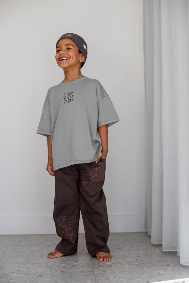 SIGNATURE TEE | GRAY (KIDS)
