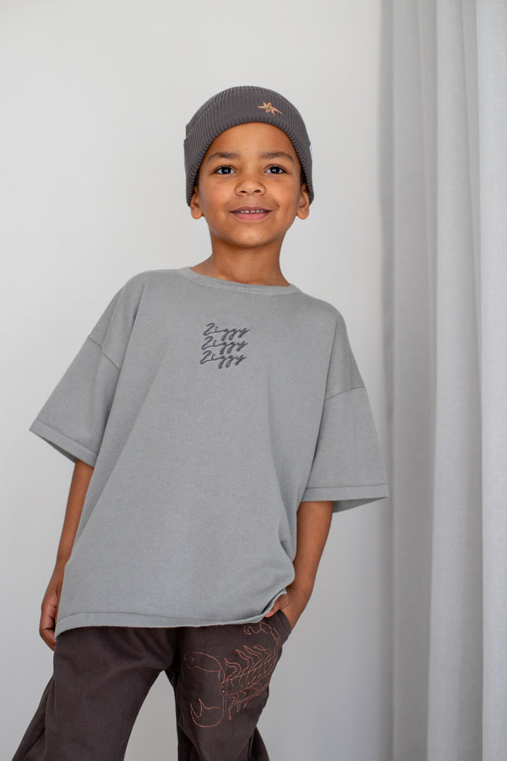 SIGNATURE TEE | GRAY (KIDS)