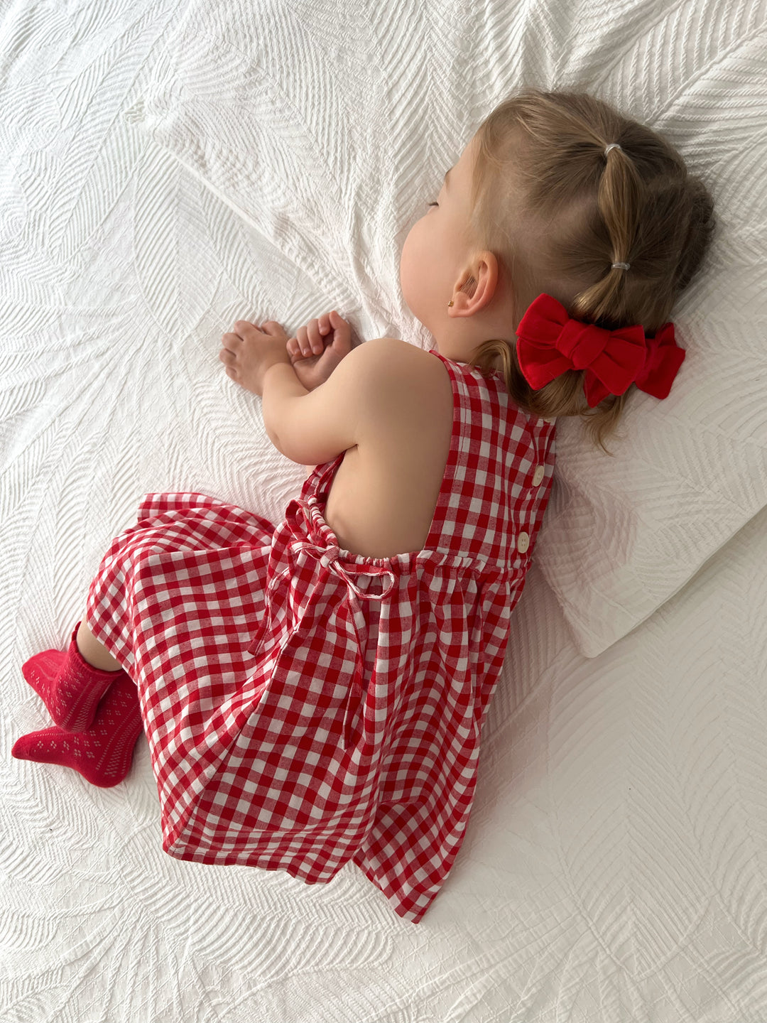 SOFIA DRESS | RED GINGHAM - PRE-ORDER MID DECEMBER