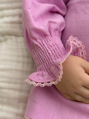 BLOUSE LILA