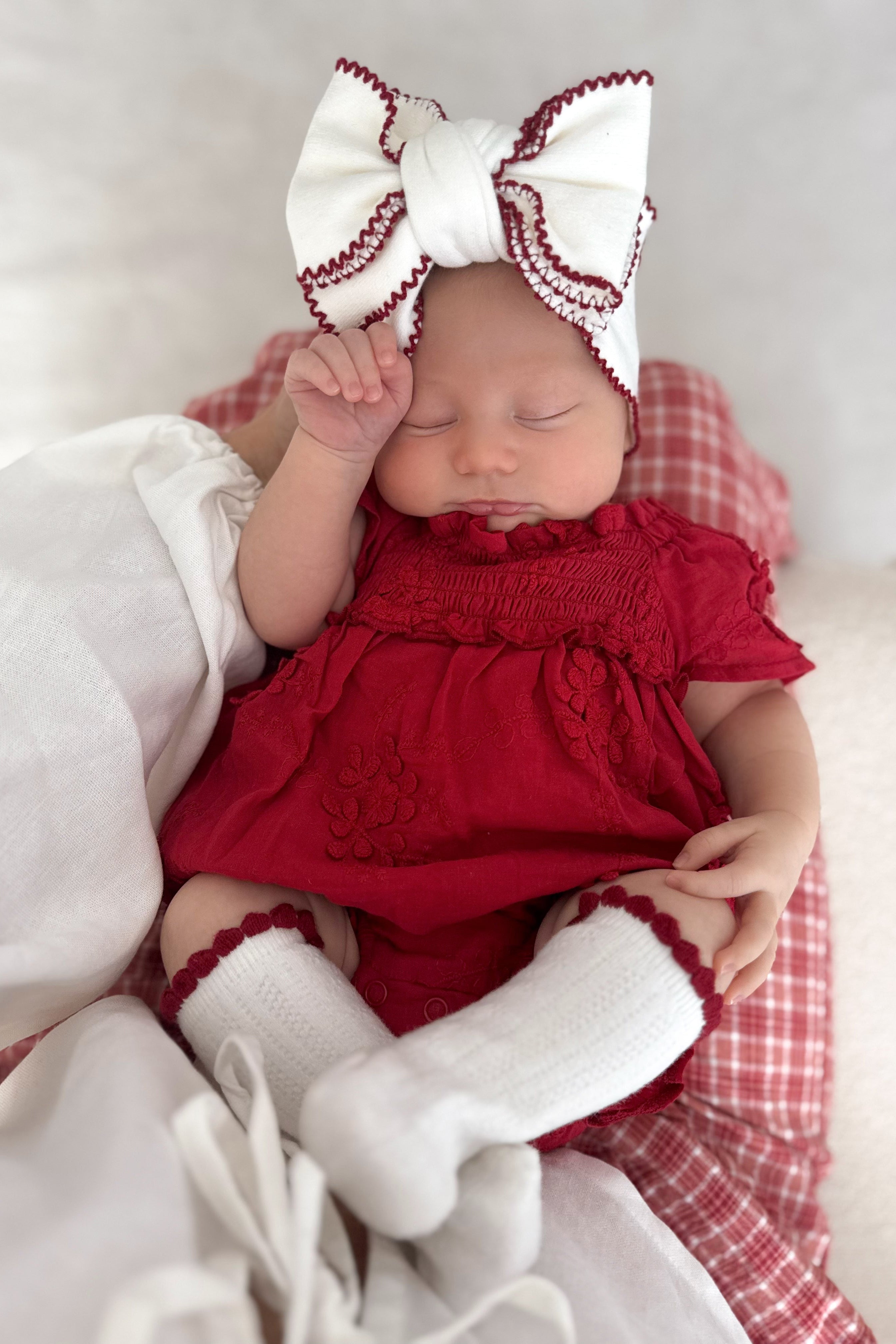 KIKI ROMPER CRIMSON