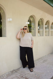 ESSENTIAL TEE TAUPE