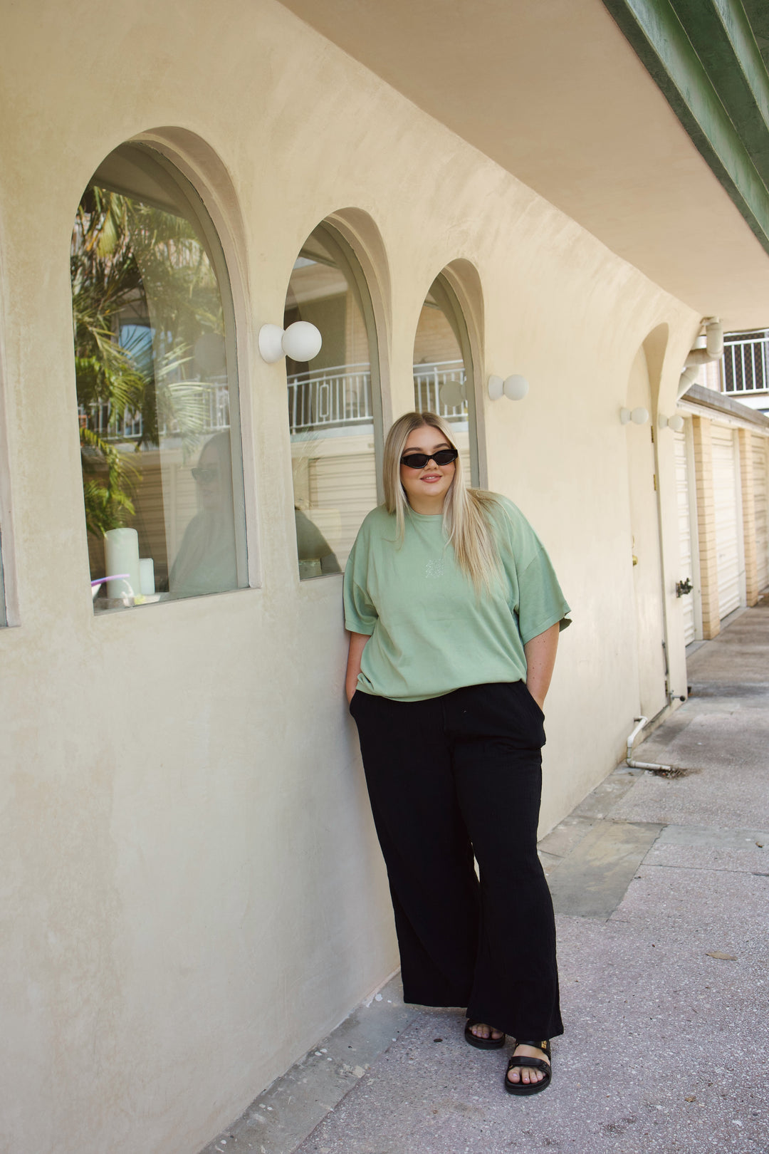 SIGNATURE TEE ALOE (WOMEN'S)