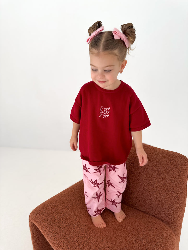 SIGNATURE TEE | PLUM