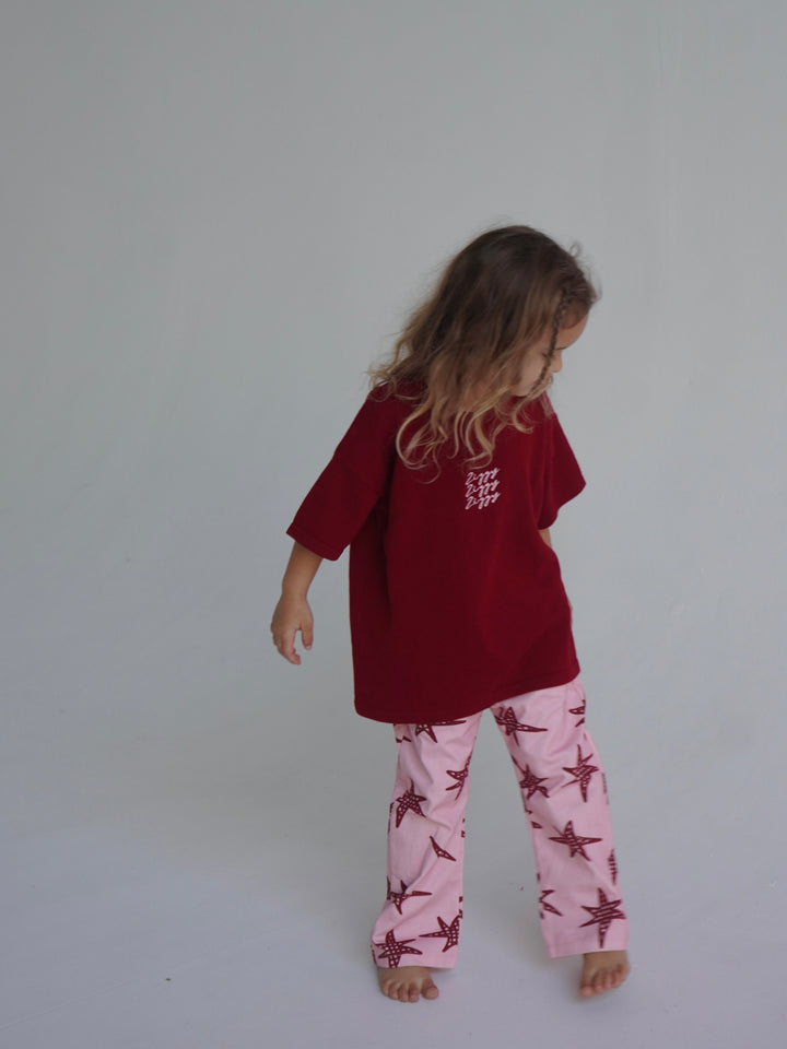 SIGNATURE TEE | PLUM