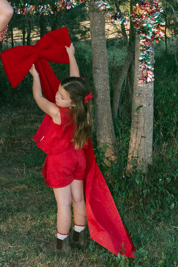 SKORT CRIMSON