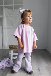 SIGNATURE TEE LILAC