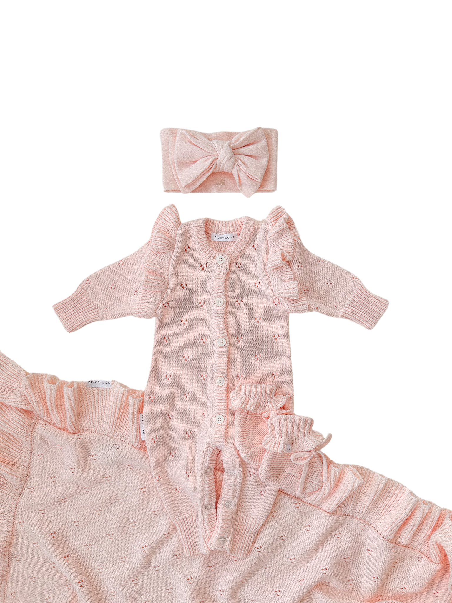 CLASSIC KNIT ROMPER PRIMROSE