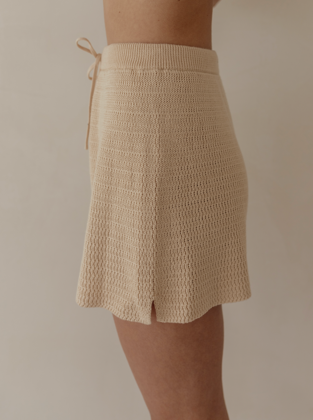 KNIT SHORTS | BEECH (WOMEN'S)