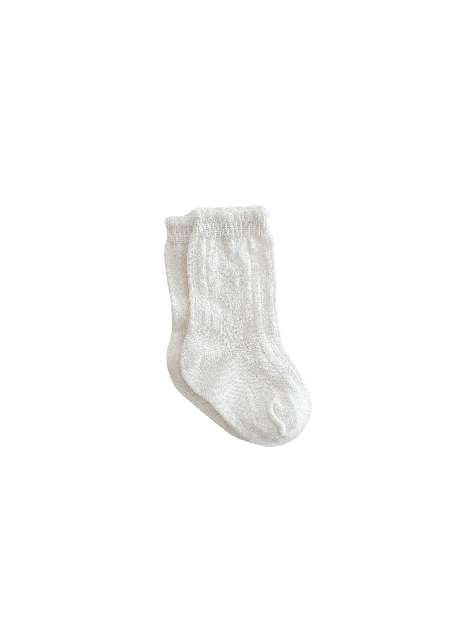 SOCKS LACE MILK