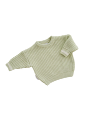 JUMPER SUPER CHUNKY LIME - OG FAVES