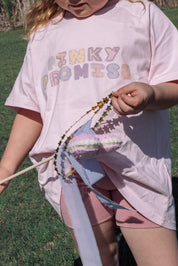 RAGLAN TEE PINKY PROMISE