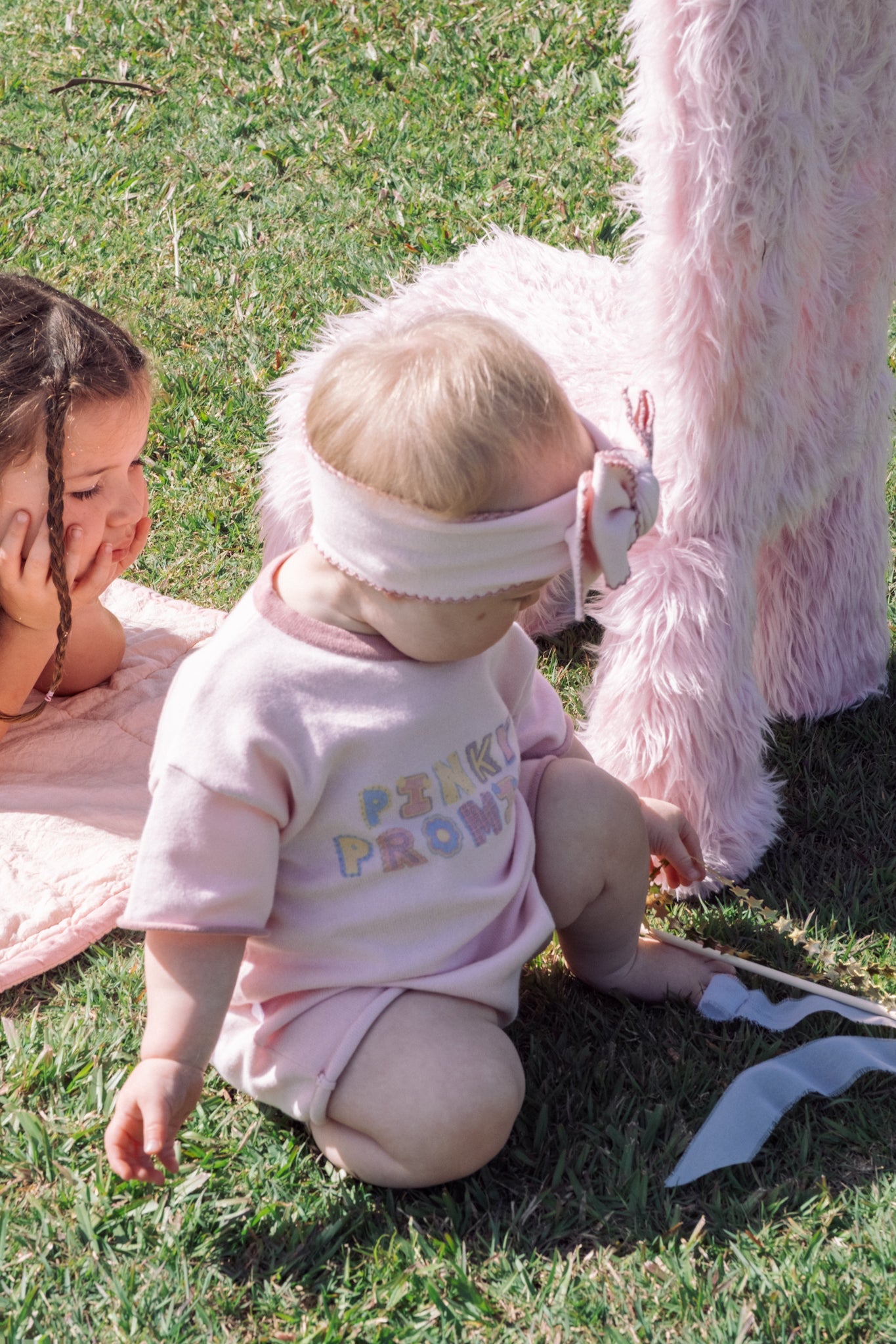 LENI PLAYSUIT PINKY PROMISE