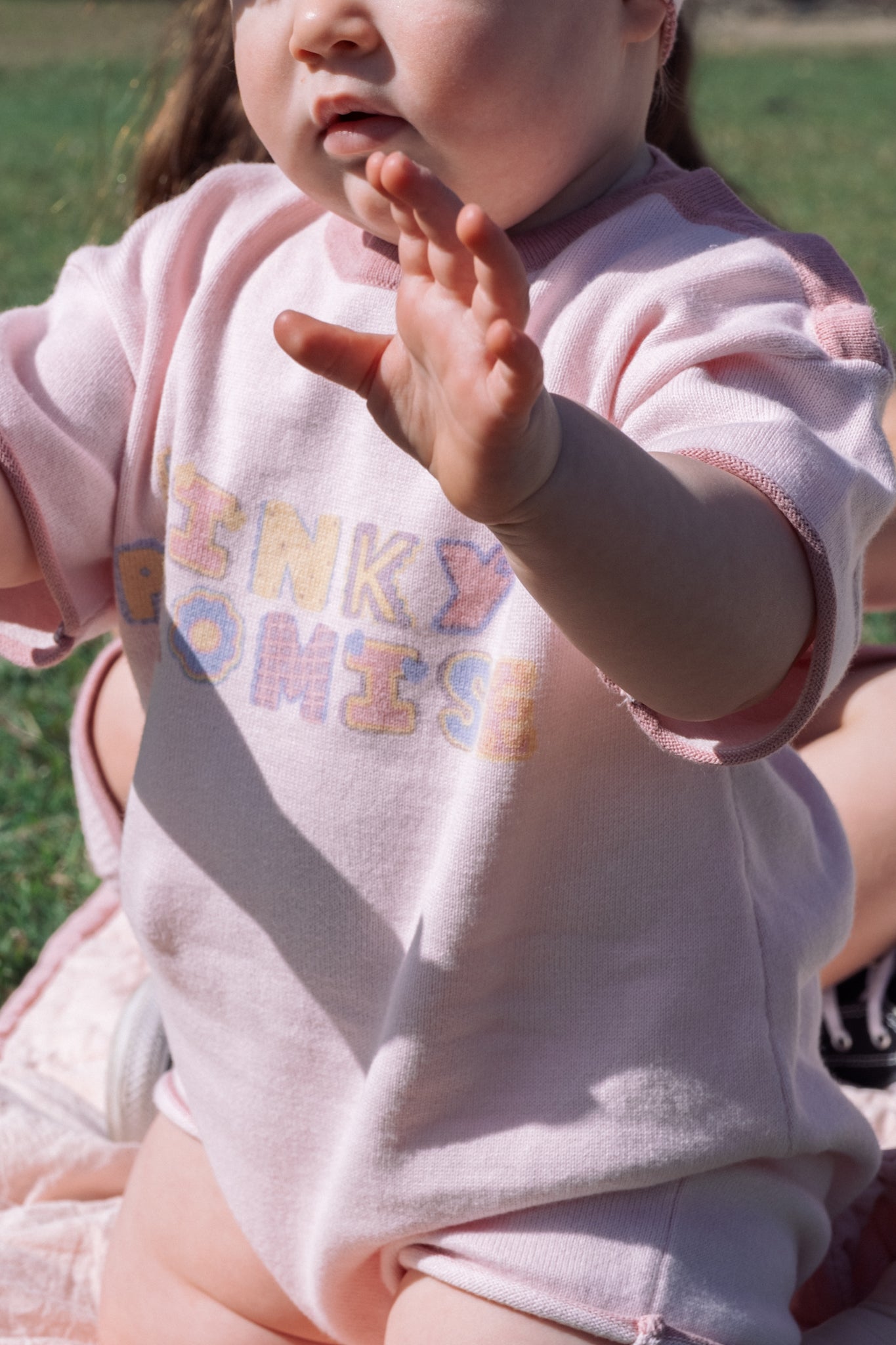 LENI PLAYSUIT PINKY PROMISE