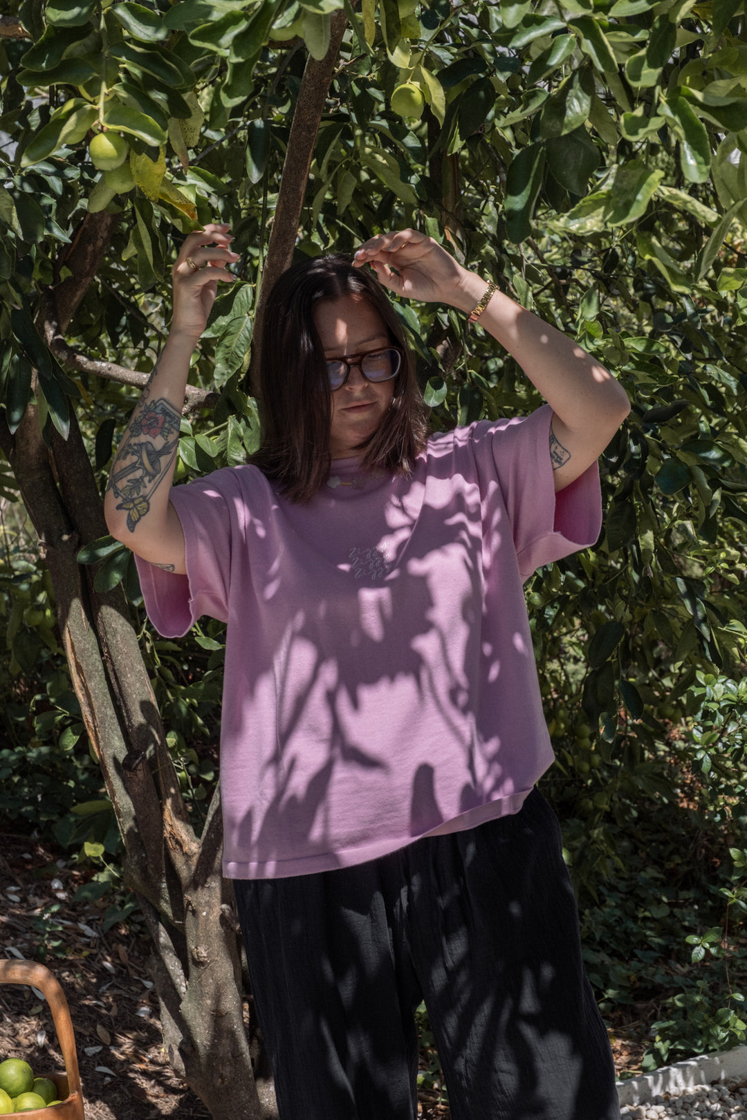 SIGNATURE TEE LILA (WOMEN'S)