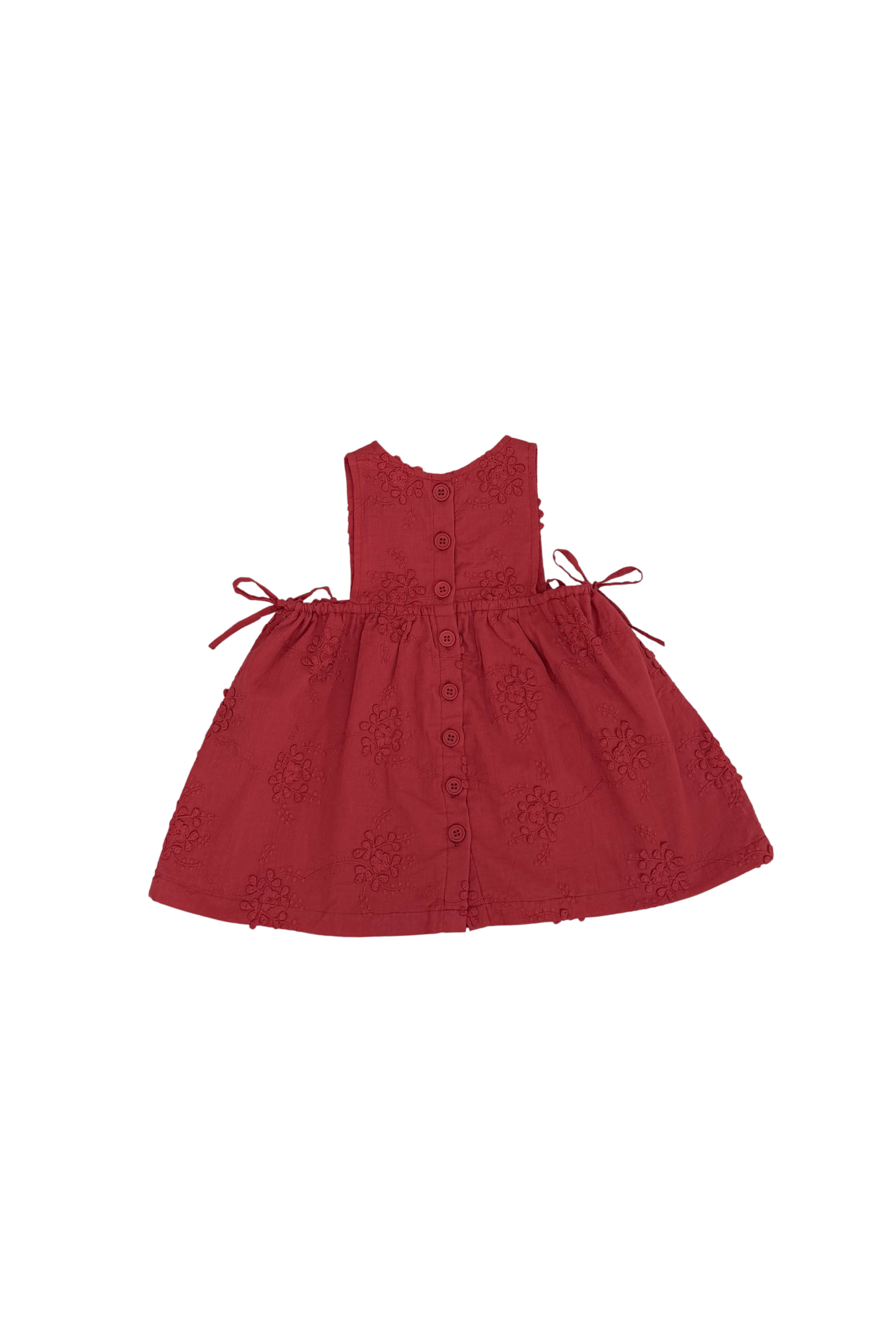 SOFIA DRESS CRIMSON