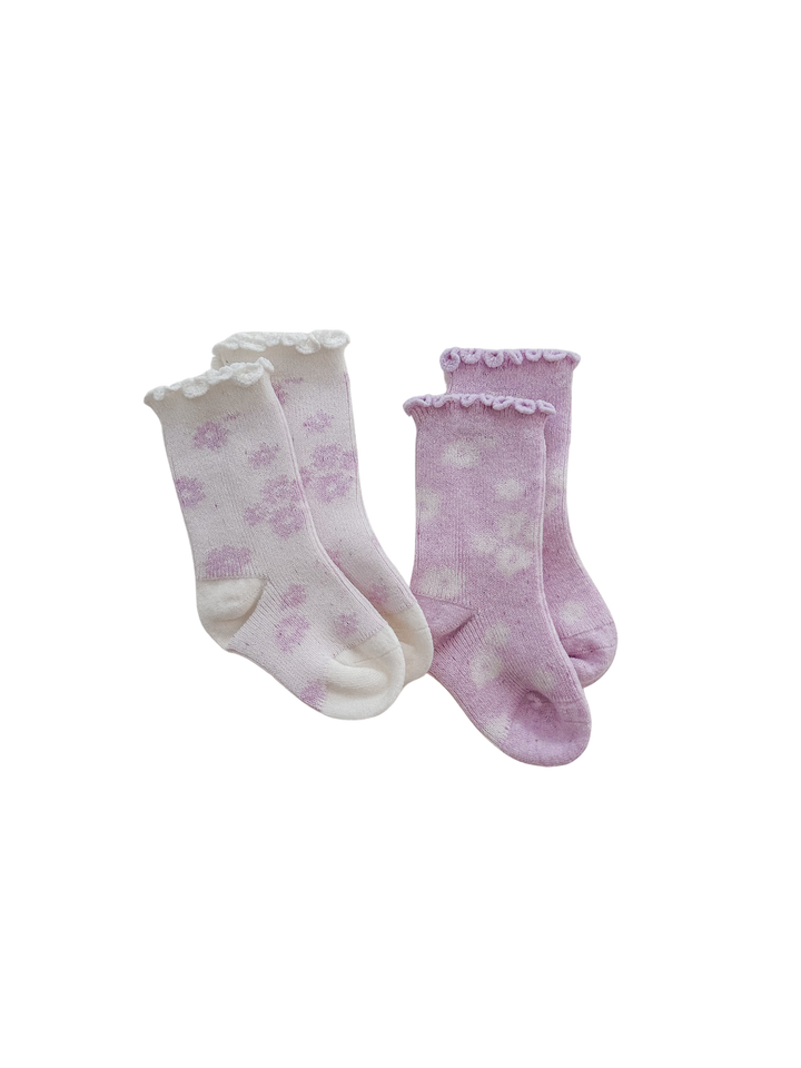 SOCKS | IRIS (LILAC FLECK)