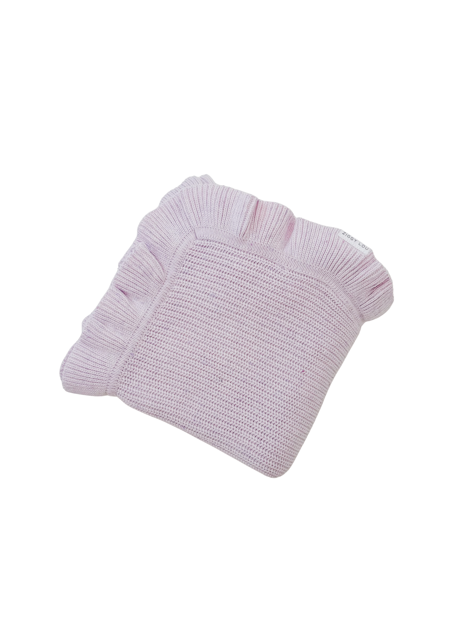 BLANKET LAVENDER FLECK FRILL
