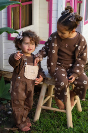 BOWS CHESTNUT LACE