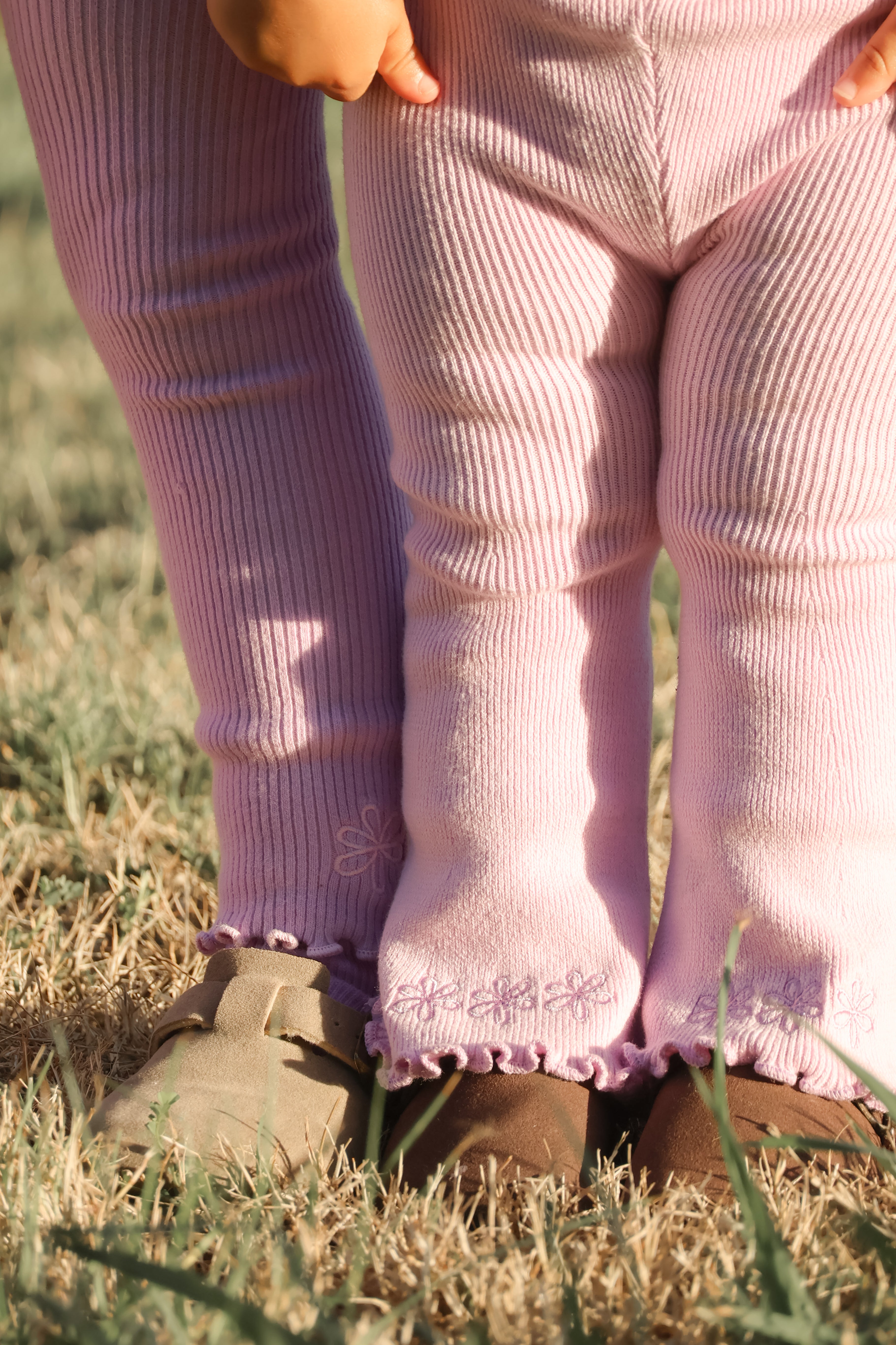 LEGGINGS FLARE LILAC