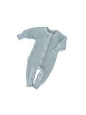 CLASSIC KNIT ROMPER AERO FLECK
