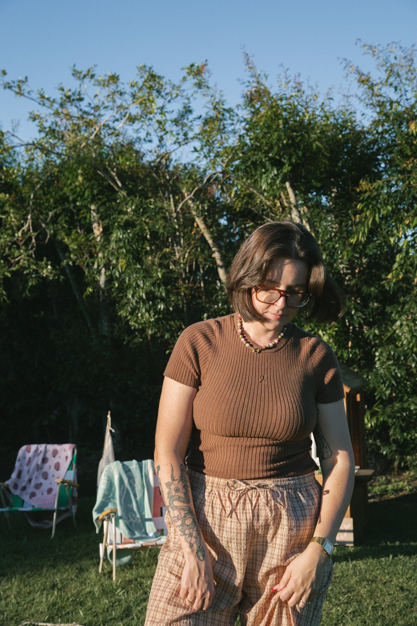 RIBBED TEE COCO