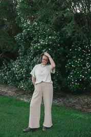 ESSENTIAL PANTS PISTACHIO