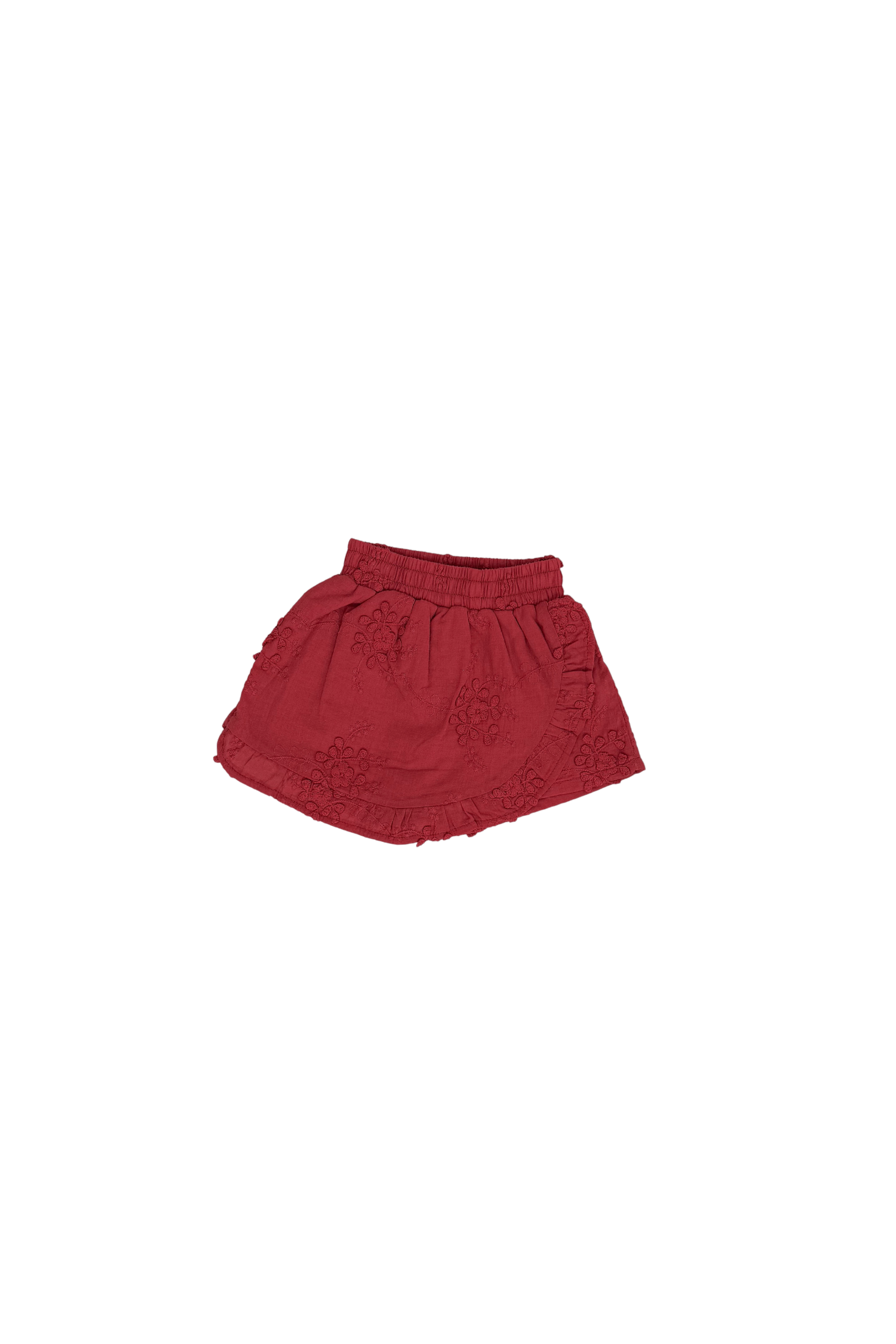 SKORT CRIMSON