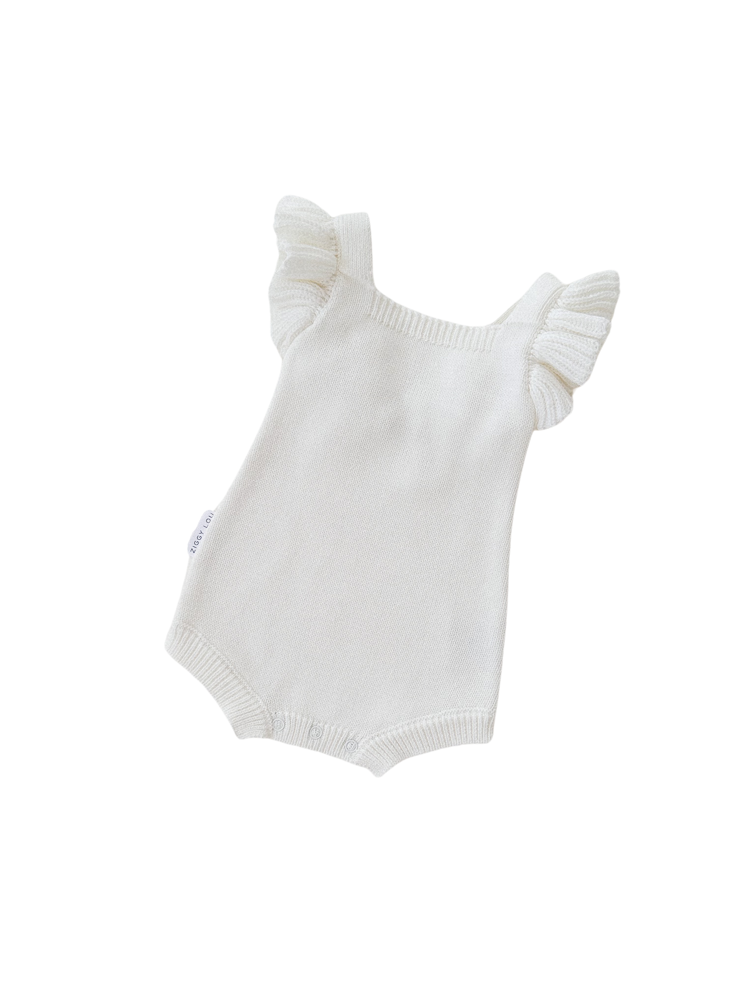 FRILL ROMPER MILK