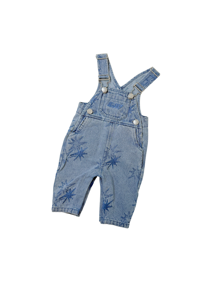 OVERALLS MID WASH