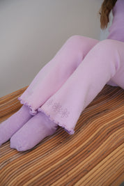LEGGINGS FLARE LILAC