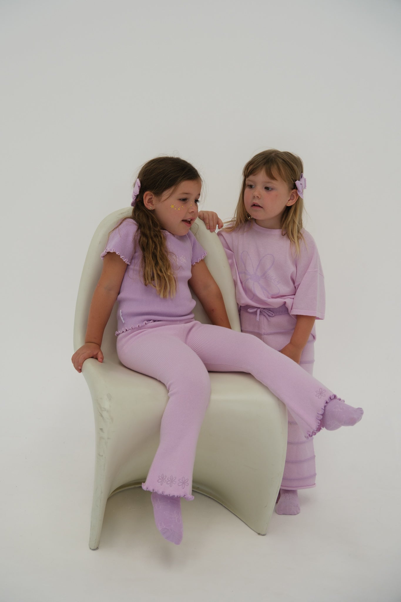 LEGGINGS FLARE LILAC