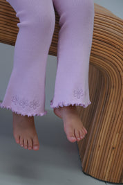 LEGGINGS FLARE LILAC