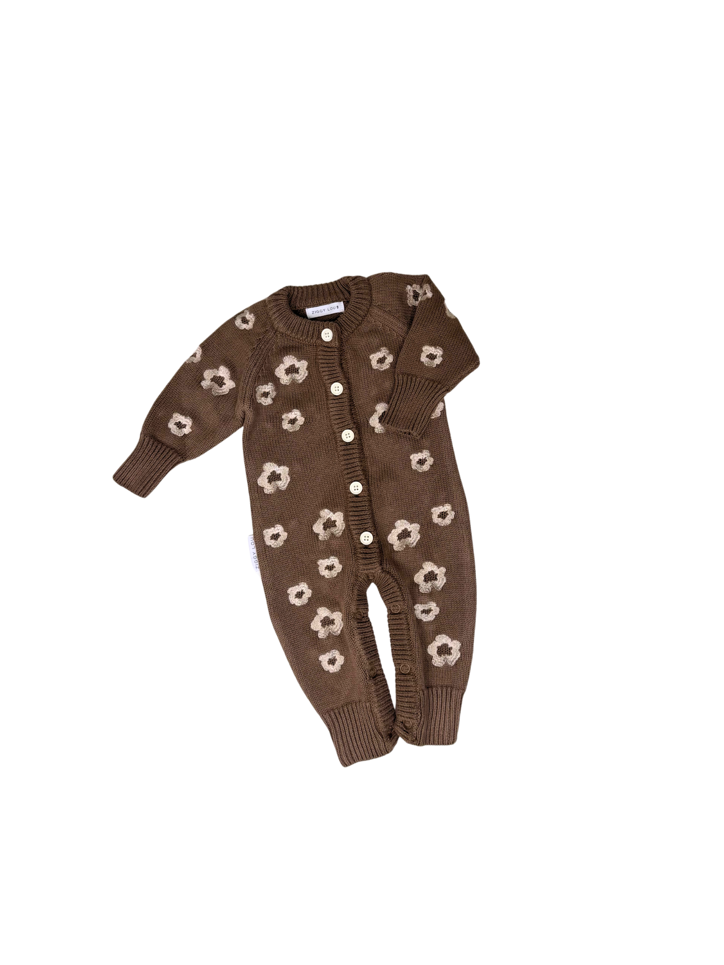 CLASSIC KNIT ROMPER COCO