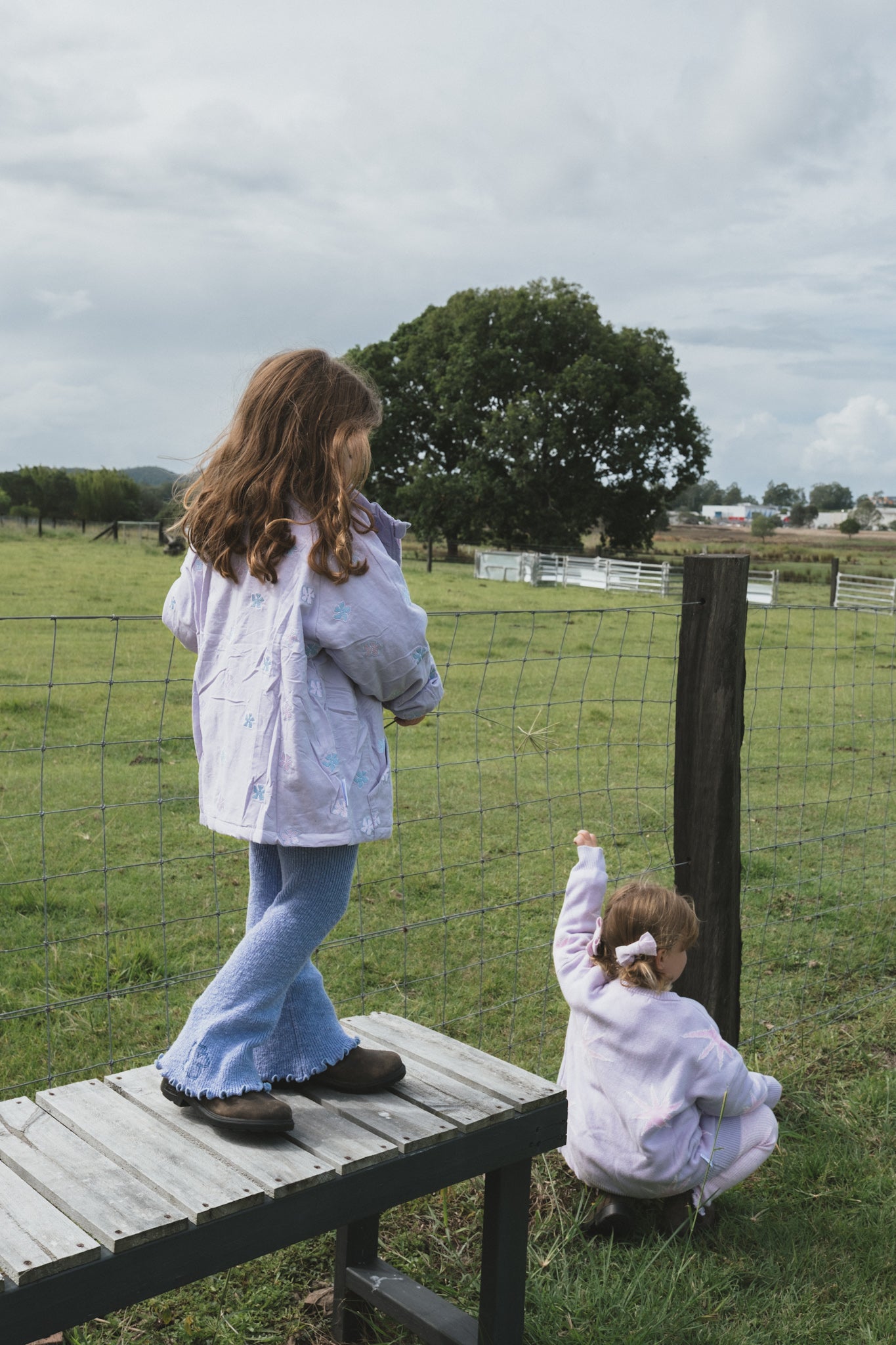 LEGGINGS FLARE BLUEBELL