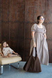 BAILEY DRESS TRUFFLE CHECK