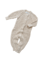 CLASSIC KNIT ROMPER HONEY