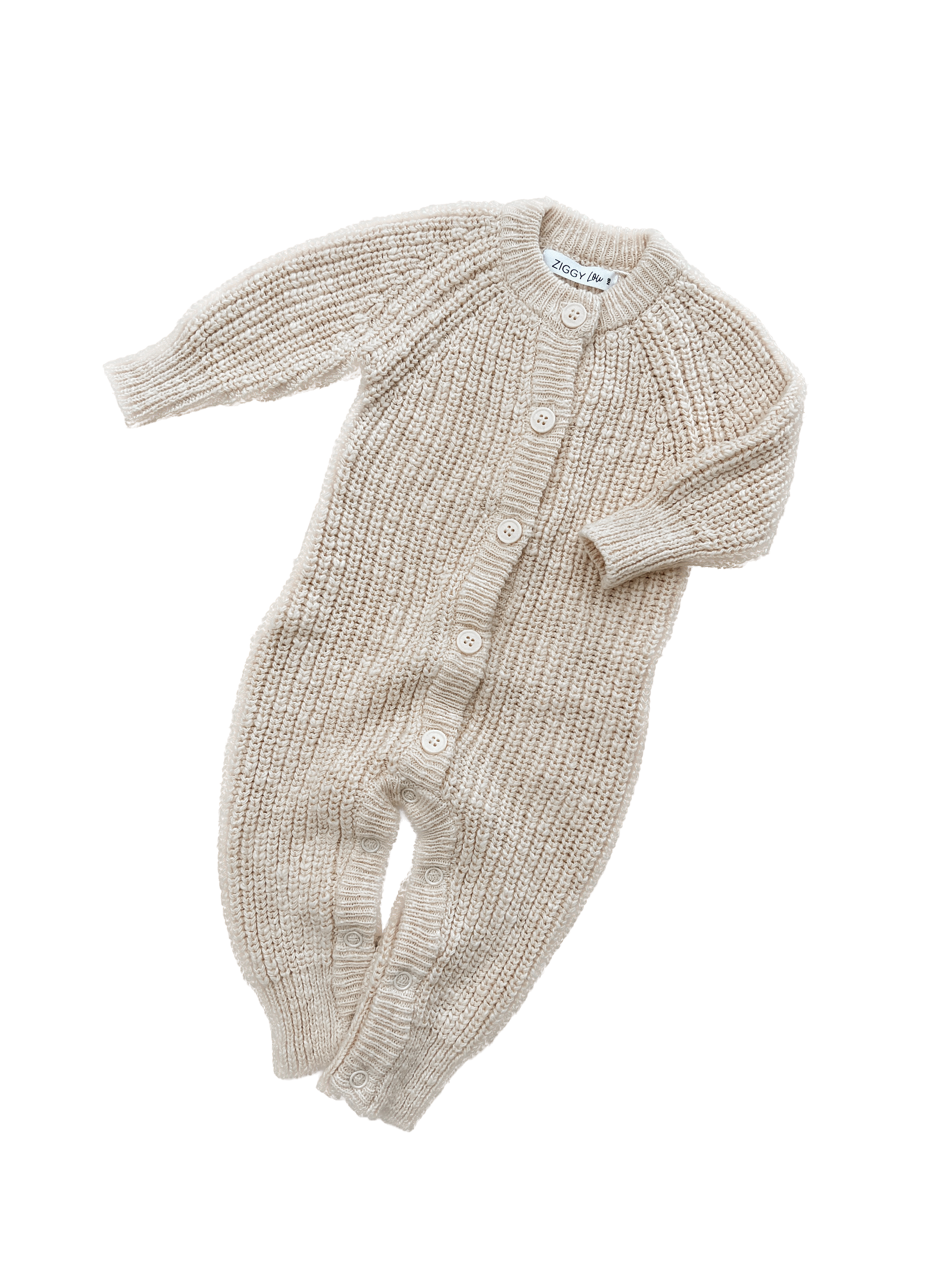 CLASSIC KNIT ROMPER HONEY